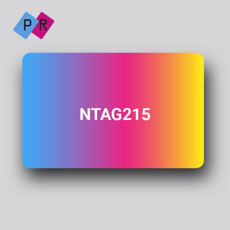 Пластикова картка з чипом NTAG215 